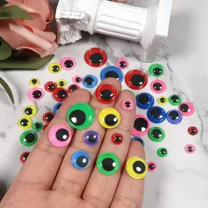 12 Pcs Pipe Cleaners With Eye Buttons , for Flower Making Crafts