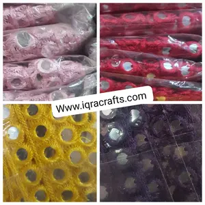4 Yard/Gaz, High Quality Lace Kinari Border DIY Crafts Cloth Findings