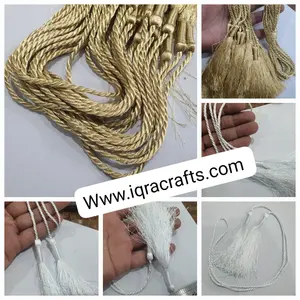 Buy 1 Get 1 Free ,Long dori Tassels Latkan for Lehenga Hanging Dupatta Curtains Suits Decoration