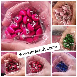 10 Pcs Latkan Taanba Wire Hanging Decorative Small Tassel Crafting Sewing Clothing Accessories 