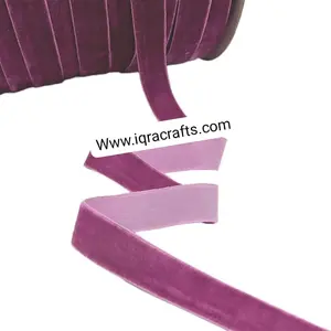 1 Pcs 50 Yards Velvet Ribbon  Single Face Velvet Ribbon Roll
