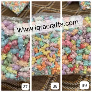 Pack of Half Kg Packs Acrylic Beads