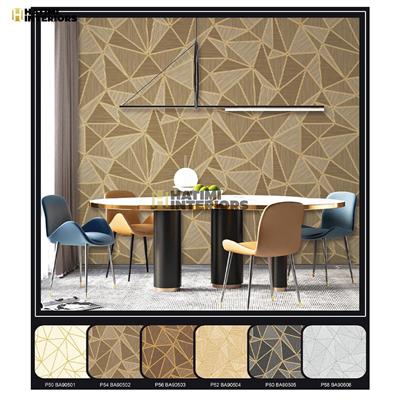 GEOMETRICAL RHYTHM - BAZZAR WALLPAPER ROLLS