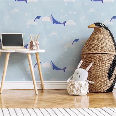 WHALE WHIMSY - DREAM LAND KIDS WALLPAPER