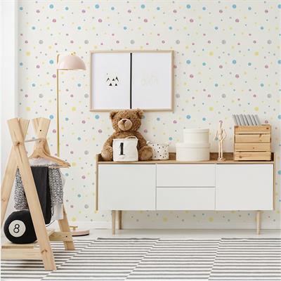 SPRINKLE POLKADOTS - DREAM LAND KIDS WALLPAPER