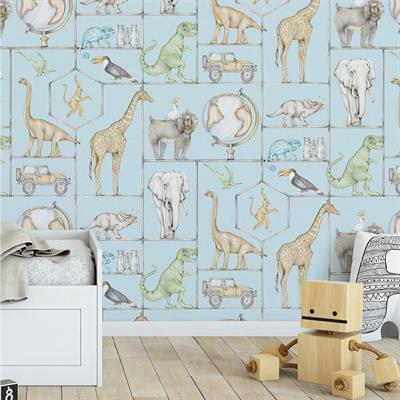 JUNGLE JOURNEY - DREAM LAND KIDS WALLPAPER 