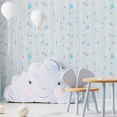 BIRDS FOREST - DREAM LAND KIDS WALLPAPER