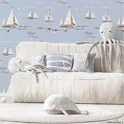 SHIP SCENE - DREAM LAND KIDS WALLPAPER