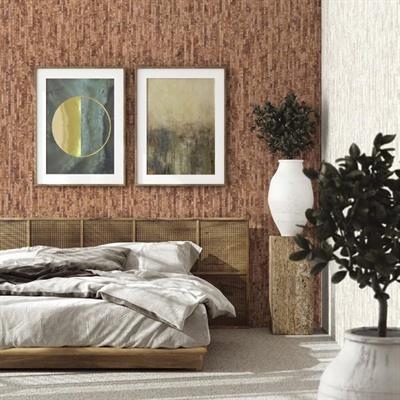 TEXTURED LINES - STEPS WALL PAPER ROLLS