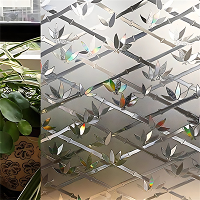 3D TEXTURED GLASS ADHESIVE PAPER | DIY 405