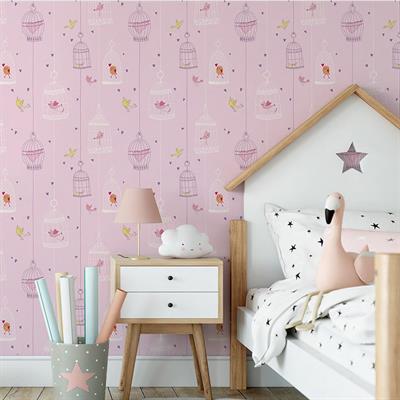 BIRD SYMPHONY - DREAM LAND KIDS WALLPAPER 