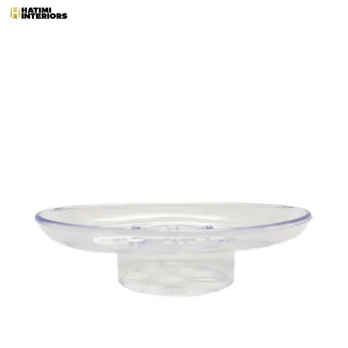 TRANSPARENT PLASTIC SOAP DISH – STAND DESIGN