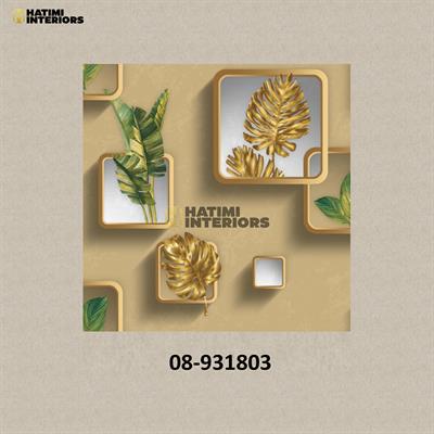 FRAMED FLORA - GOLDEN TIMES WALLPAPER ROLLS