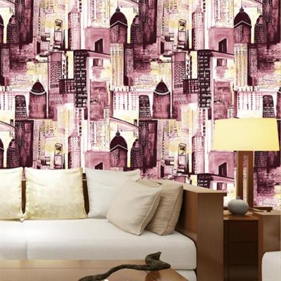 CITYSCAPE SKETCH - CROWN WALLPAPER ROLLS