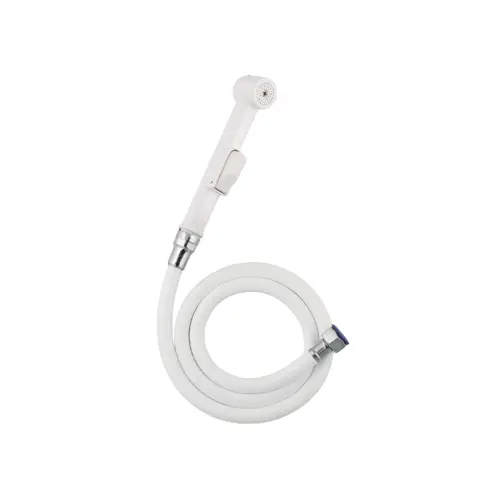 WHITE SPLASH MUSLIM SHOWER SET