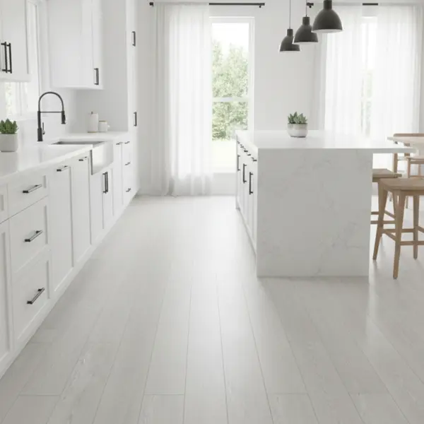 FROST WHITE VINYL FLOORING PLANKS | 1012-1