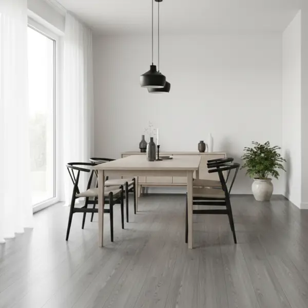 SLATE GREY VINYL FLOORING PLANKS | 1017