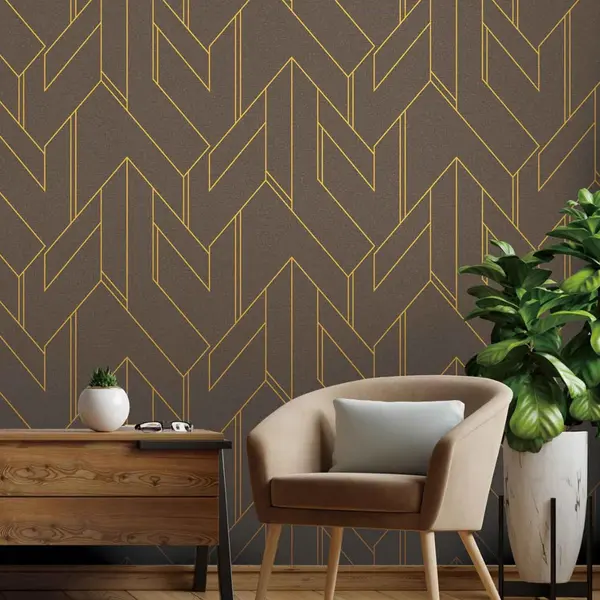 CLASSIC GEOMETRICAL PATTERN - REALM WALLPAPERS ROLLS