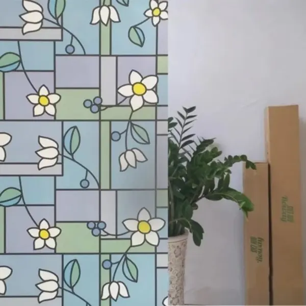 DECORATIVE GLASS ADHESIVE PAPER | DIY 108