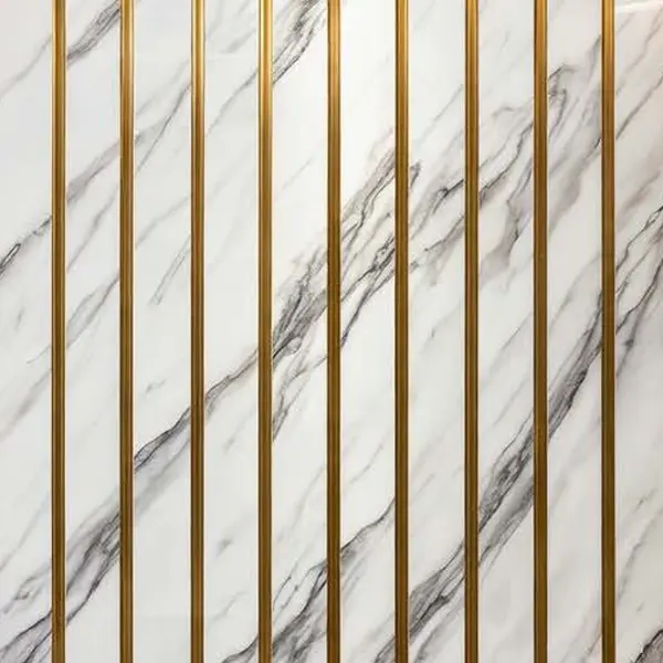 WHITE MARBLE STRIPES WB-2050 - UV WALLPAPER ROLLS