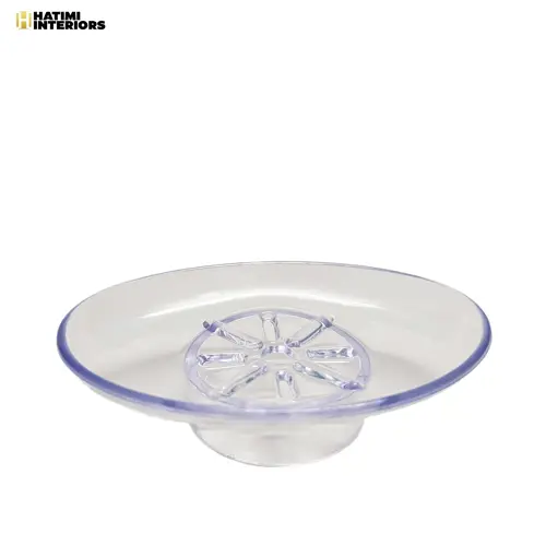 KATORI PLASTIC SOAP DISH OVAL