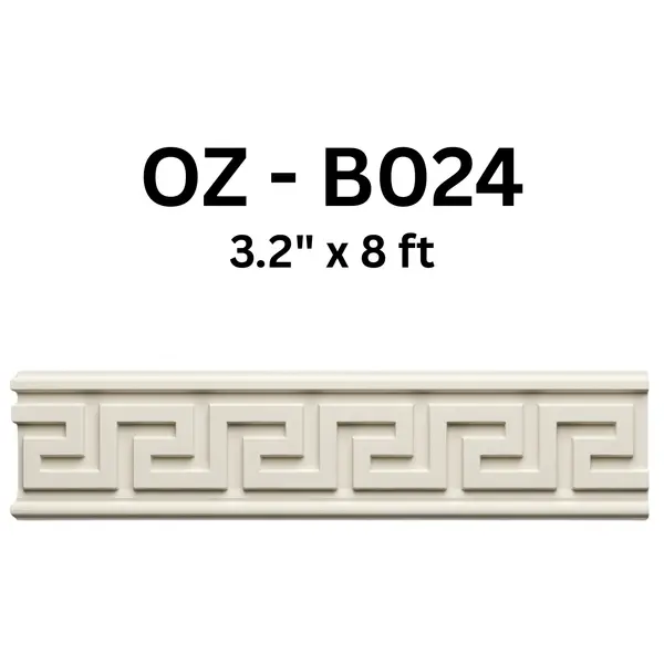 OZ-B024 GEOMETRIC FRENCH WALL MOULDING