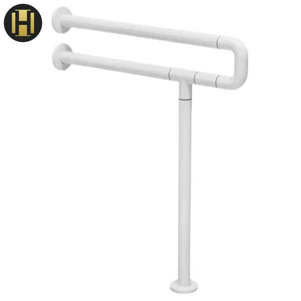 PREMIUM TOILET SUPPORT GRAB BAR WITH FLOOR STAND