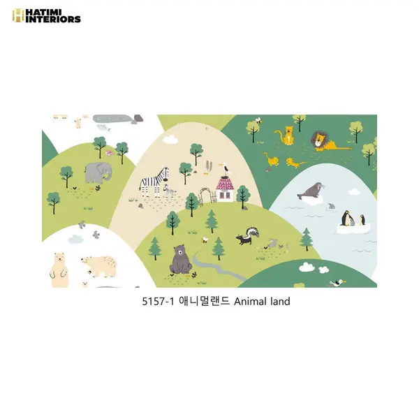 ANIMAL LAND - DREAM WORLD WALLPAPER ROLLS