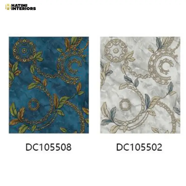 RADIAL LEAVES PATTERN - TOBBLER WALLPAPER ROLLS