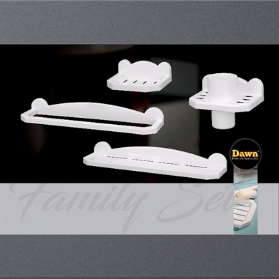 FAMILY BATHROOM ACCESORIES SET