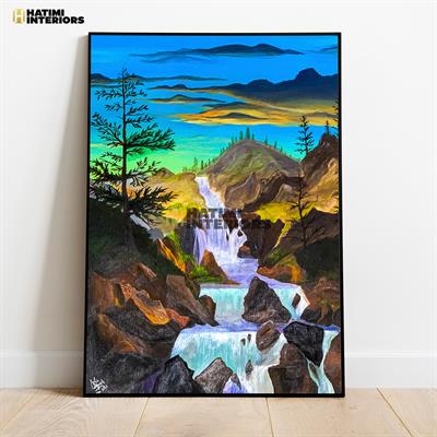 CASCADES- A BEAUTIFUL PIECE OF ART