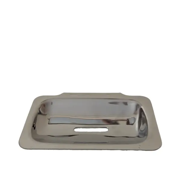 ASM STAINLESS STEEL RECTANGULAR WALL MOUNTED SOAP DISH