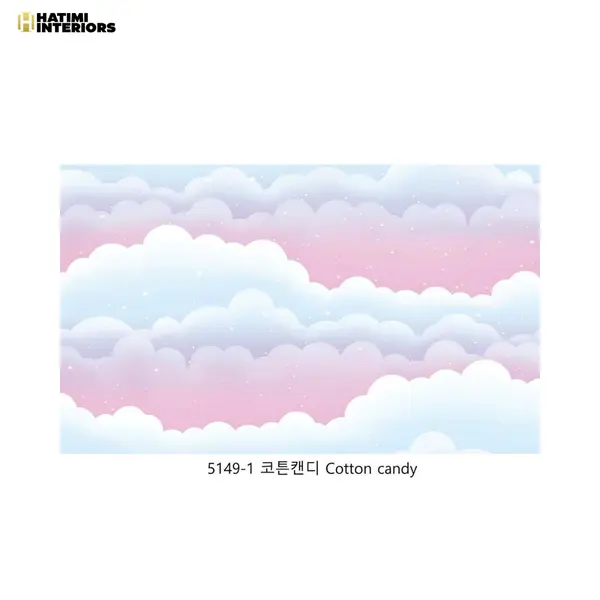 COTTON CANDY - DREAM WORLD WALLPAPER ROLLS