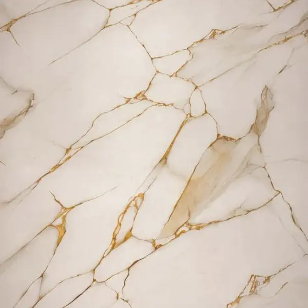 WHITE GOLD VEINS MARBLE WB-5066 - UV WALLPAPER ROLLS