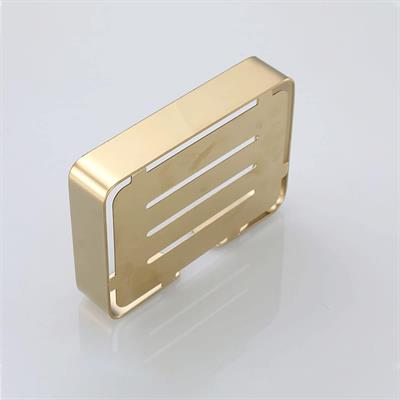 GOLDEN STAINLESS STEEL SOAP DISH