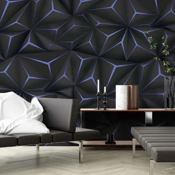 3D FUTURISTIC PATTERN - REALM WALLPAPERS ROLLS