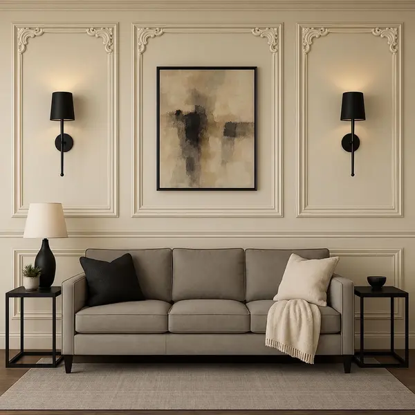 OZ-D008A CLASSIC FLORAL CORNER MOULDING
