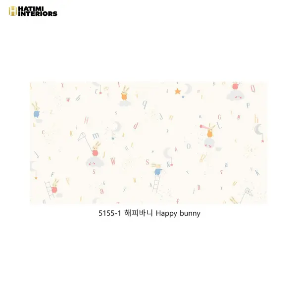 HAPPY BUNNY - DREAM WORLD WALLPAPER ROLLS