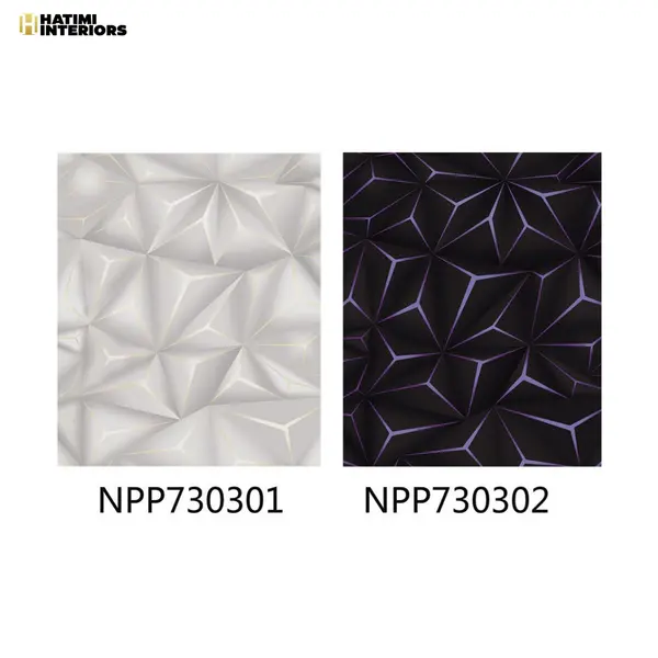 3D FUTURISTIC PATTERN - REALM WALLPAPERS ROLLS