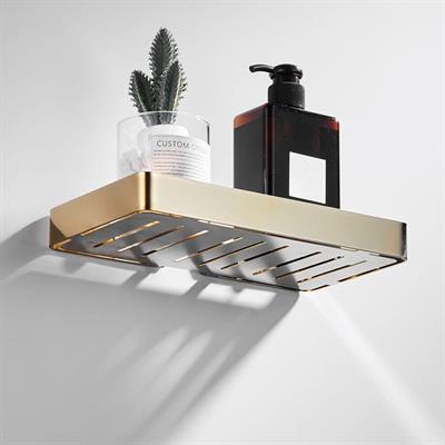 GOLDEN STAINLESS STEEL SOAP DISH TRAY
