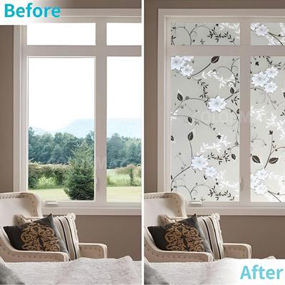 DECORATIVE GLASS ADHESIVE PAPER | DIY 101