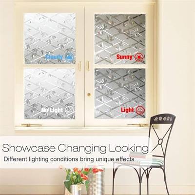 3D TEXTURED GLASS ADHESIVE PAPER | DIY 405
