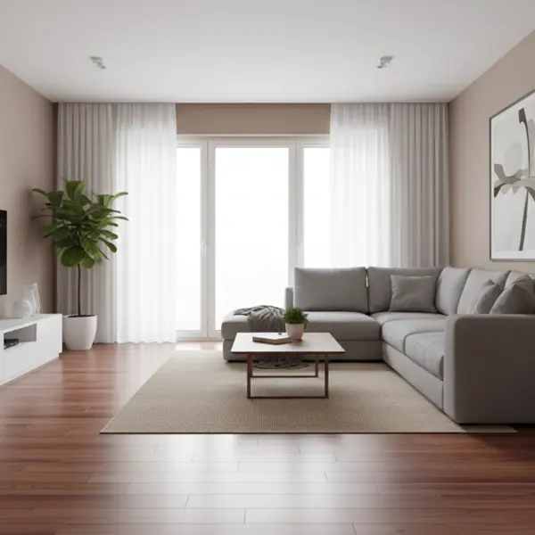 LUXURY BROWN VINYL FLOORING PLANKS | DT-1057