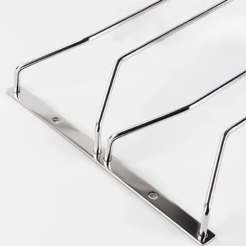 2 PIECE STAINLESS STEEL WINE GLASS HOLDER