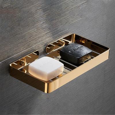 GOLDEN STAINLESS STEEL SOAP DISH TRAY
