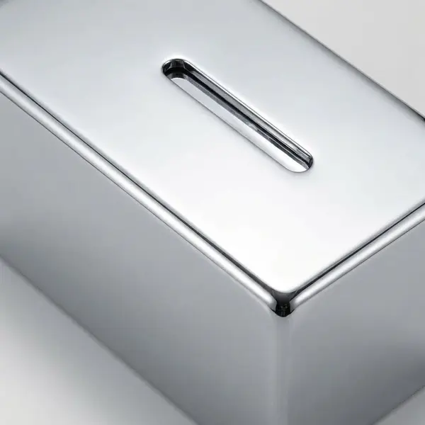 METALLIC SILVER WALL MOUNTED PUMP SOAP DISPENSER