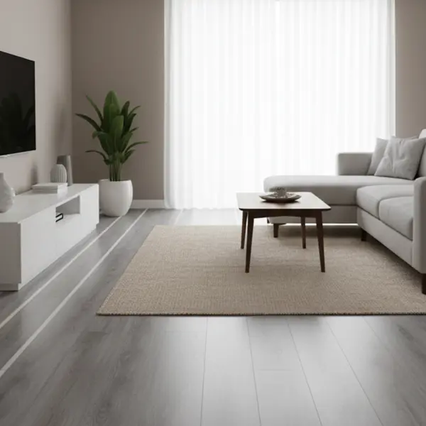 GRAPHITE GREY VINYL FLOORING PLANKS | DT-1070