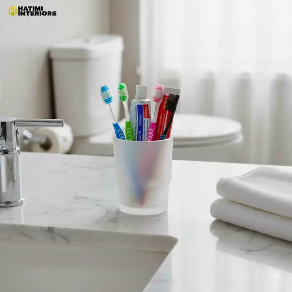 GLASS BRUSH HOLDER