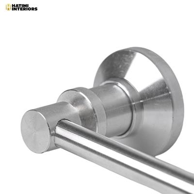 ALUMINUM SCRATCHLESS TOWEL ROD