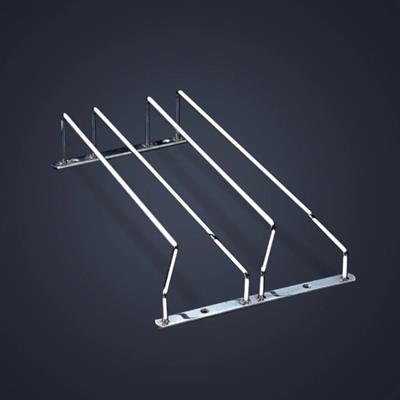 DOUBLE ROW WINE GLASS HOLDER